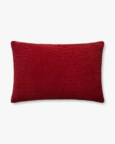 PLL0097 Red 13" x 21" Pillow