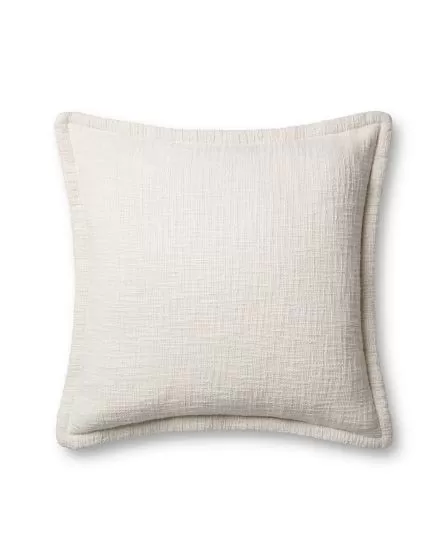 PLL0109 Ivory 22"x22" Pillow