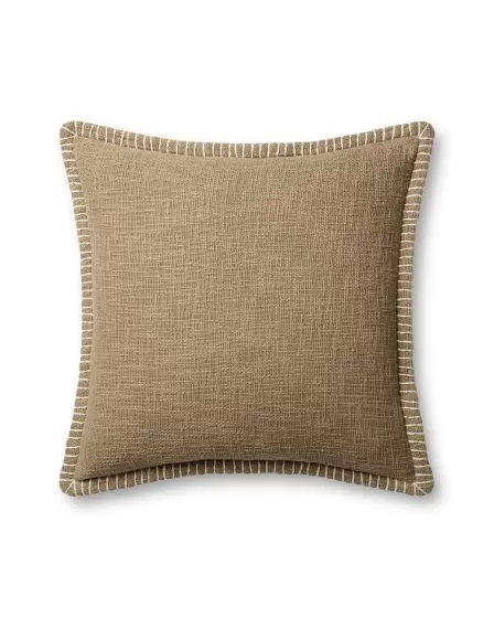 PLL0109 Taupe 22"x22" Pillow
