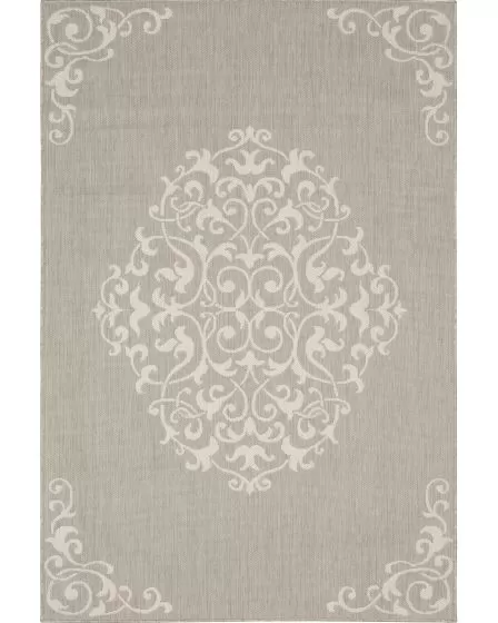 Portofino 6649w Grey/Ivory Area Rug