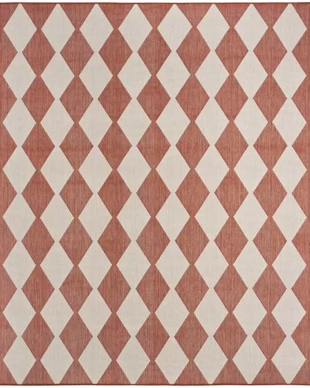 Positano POS04 Terracotta Area Rug