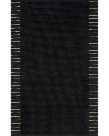 Sadie SAD-01 Black 2'3"x3'9" Area Rug