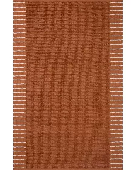 Sadie SAD-01 Terracotta Area Rug