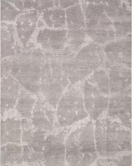 Silk Shadows SHA02 Silver Area Rug