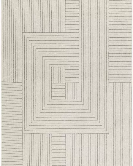 Washable Decor WSD11 Cream Blue Area Rug