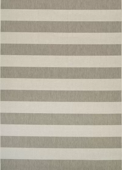 Afuera Yacht Club Tan/Ivory Area Rug