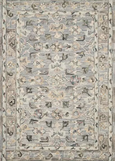 Beatty BEA-04 Light Blue/Multi Area Rug