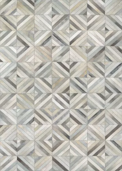 Chalet Blocks Ivory Area Rug