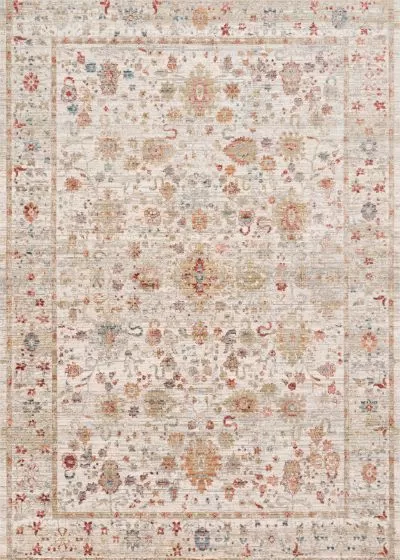 Claire CLE-05 Ivory/Multi Area Rug