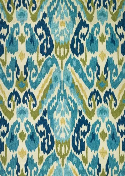 Covington Delfina Azure/Lemon Area Rug