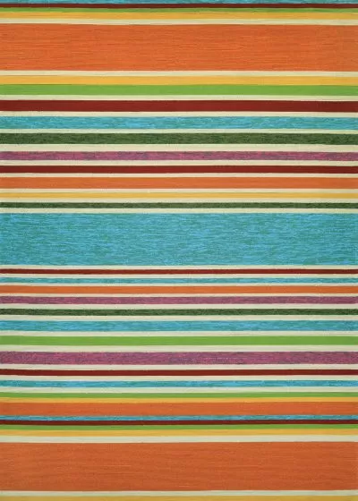 Covington Sherbet Stripe Multi Area Rug
