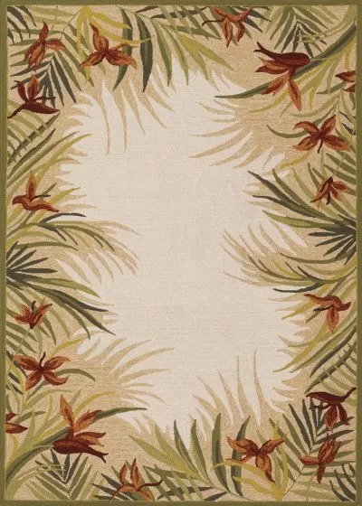 Covington Tropic Gardens Sand/Multi Area Rug