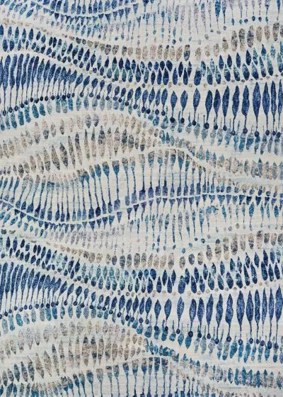 Easton Charles Bone/Blue/Multi Rug