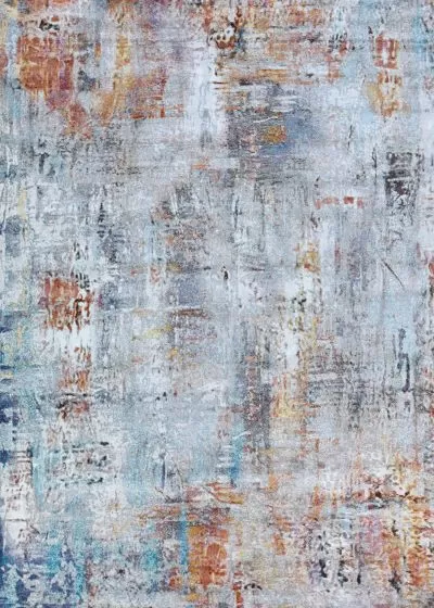 Gypsy Street Art Bone/Multi Area Rug