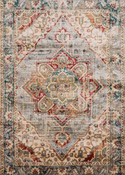 Isadora ISA-02 Oatmeal/Multi Area Rug