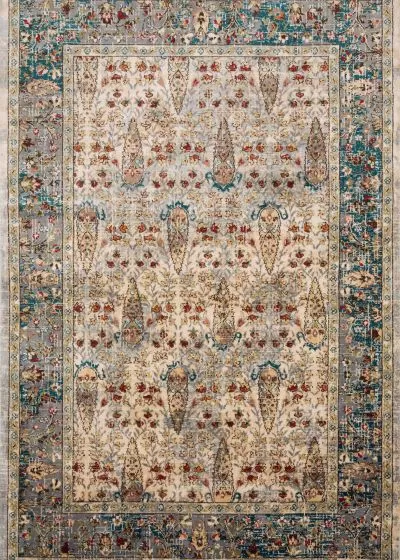 Isadora ISA-03 Sand/Steel Area Rug