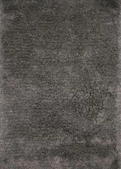 Mila Shag MIL-01 Charcoal Area Rug