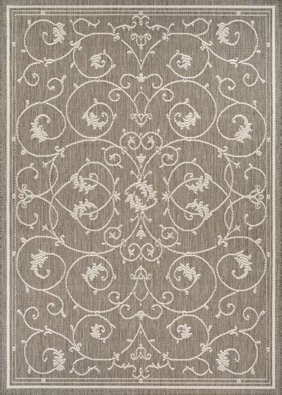 Recife Veranda Champagne/Taupe Area Rug