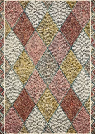 Spectrum SPE-02 Turquoise/Fiesta Area Rug