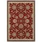 Kashan 370r Red/Multi Area Rug