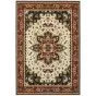 Kashan 96w Red/Ivory Area Rug