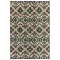 Latitude 2x Grey/Orange Area Rug