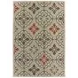 Latitude 709y Grey/Orange Area Rug