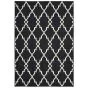 Marina 7763k Black/Ivory Area Rug