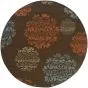 Montego 2635n Brown/Blue Area Rug