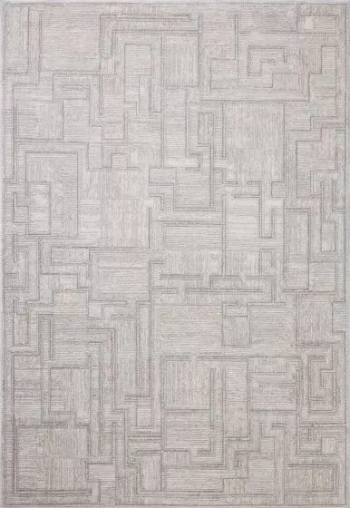 Hollis HOL-01 Grey/Ivory 11'6"x15' Area Rug