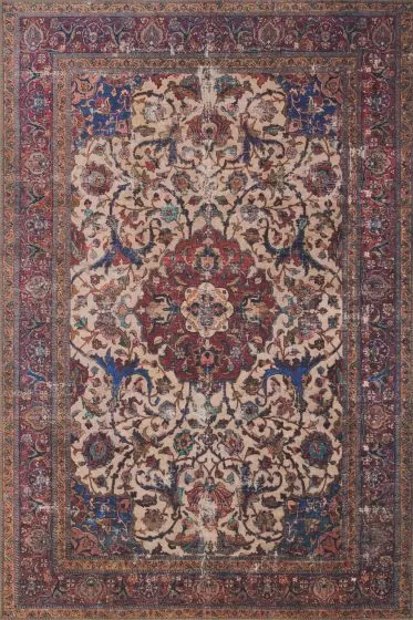 Loren LQ-11 Sand/Multi Area Rug