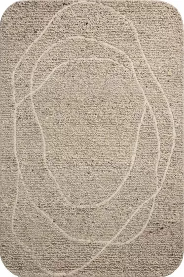 Otis OTT-01 Oatmeal/Ivory 2'3"x3'9" Area Rug