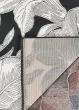 Dolce Flora Nero Area Rug