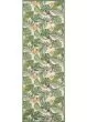 Dolce Flowering Fern Ivory/Hunter Green Area Rug