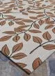 Dolce Summer Ivy Ivory Terracotta Area Rug