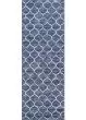 Easton Ogee Dusk Blue Area Rug