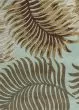 Havana 2612 Aqua Fern View Area Rug