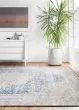 Layla LAY-07 Blue/Tangerine Area Rug