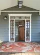 Monaco Coastal Floral Ivory/Orange Area Rug