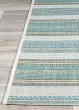 Monaco Marbella Blue Mist/Ivory Area Rug