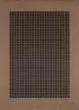 Recife Checkered Field Black/Cocoa Area Rug
