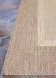 Recife Stria Texture Natural/Coffee Area Rug