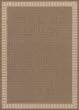 Recife Wicker Stitch Cocoa/Natural Area Rug