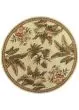Sparta 3133 Ivory Tropical Oasis Area Rug