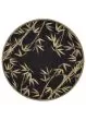 Sparta 3147 Black Bamboo Border Area Rug