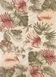 Sparta 3148 Beige Palm Leaves Area Rug