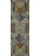 Spectrum SPE-01 Lagoon/Spice 9'3"x13' Area Rug