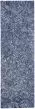 Interlock ITL01 Denim 2'3"x7'6" Runner Rug