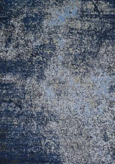 Viera VR-07 Grey/Navy Area Rug
