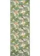 Dolce Flowering Fern Ivory/Hunter Green Area Rug